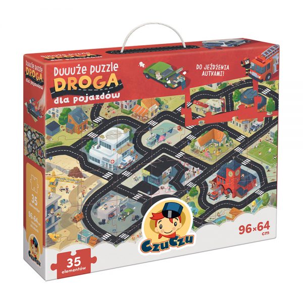 Duuuże puzzle <br> Droga dla pojazdów