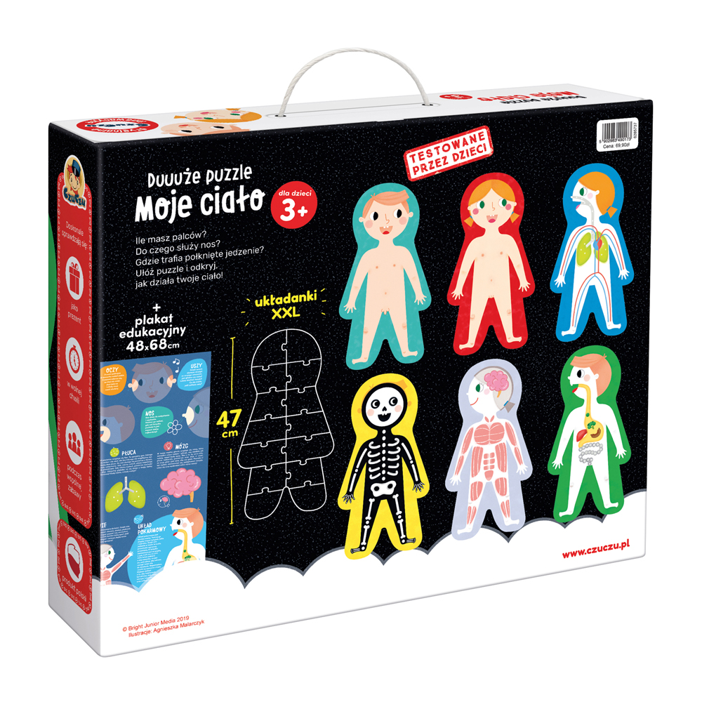 Duuuże puzzle <br> Moje ciało - obrazek 9