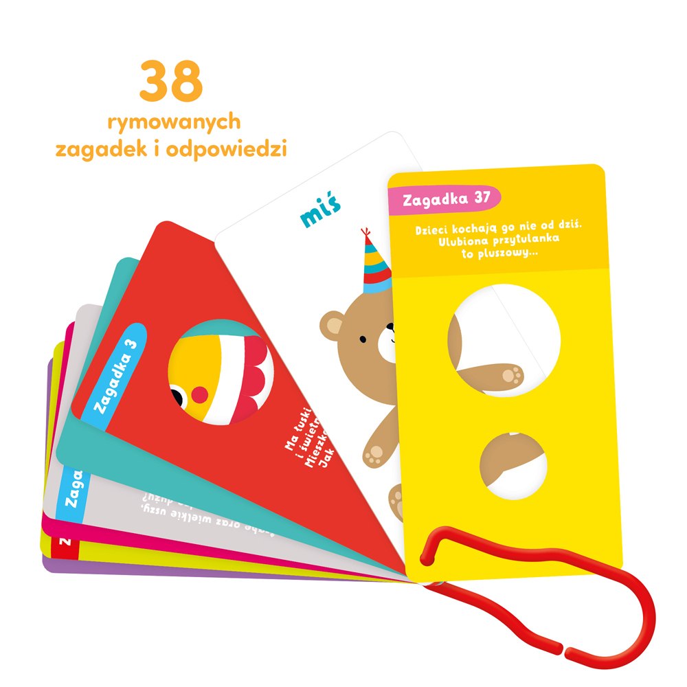 38 rymowanych zagadek dla dzieci 2 lata