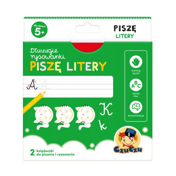 CzuCzu Dłuuugie rysowanki piszę litery 5+