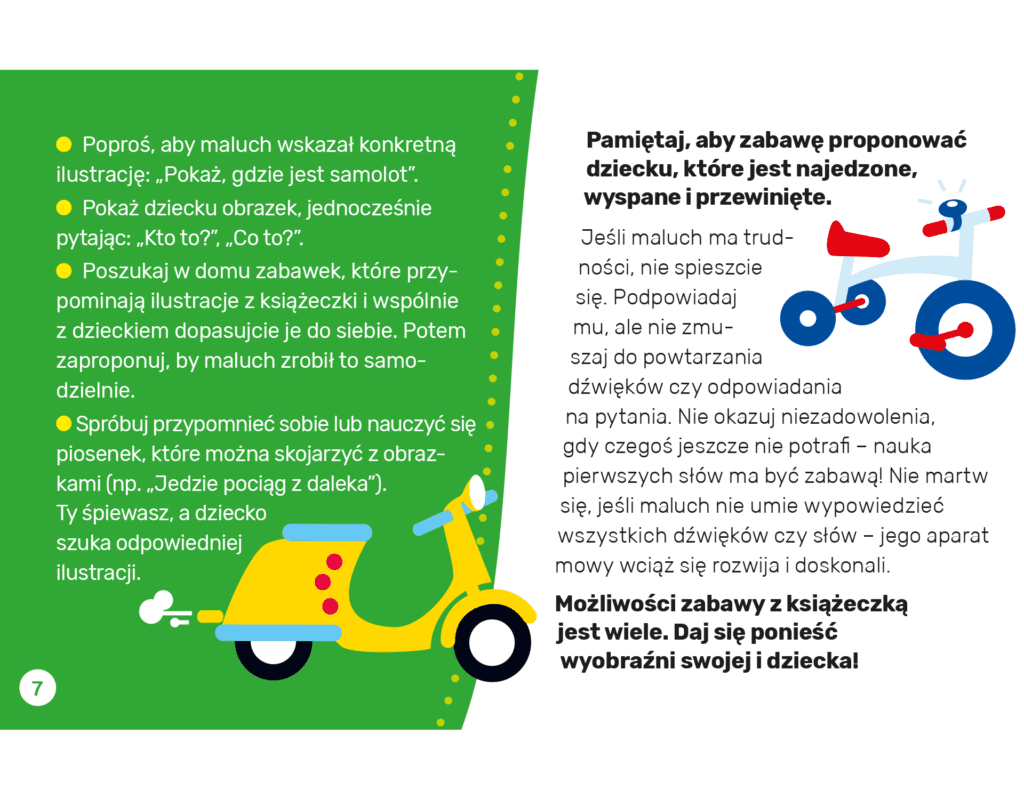 Jak się bawić z książeczką Dźwięki