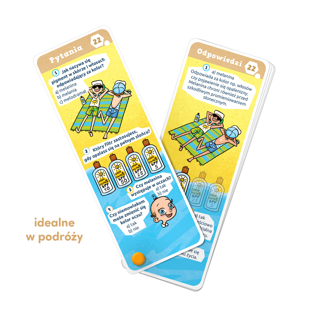 Quizy edukacyjne książeczka 8+ środek