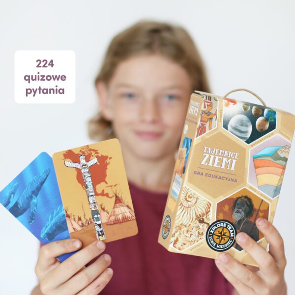 Xplore Team Gra edukacyjna Tajemnice Ziemi