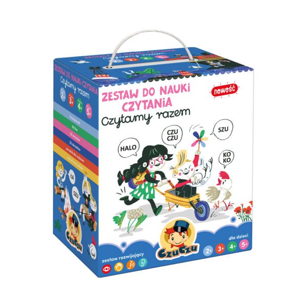 Zestaw do nauki czytania dla przedszkolaka