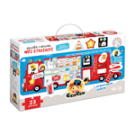 Puzzle z dziurka Woz Strazacki miniaturka