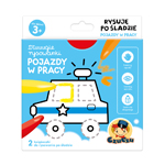 Dluuugie rysowanki Rysuje po sladzie Pojazdy w pracy miniaturka