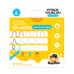 Dluuugie rysowanki Rysuje szlaczki nieco trudniejsze miniaturka