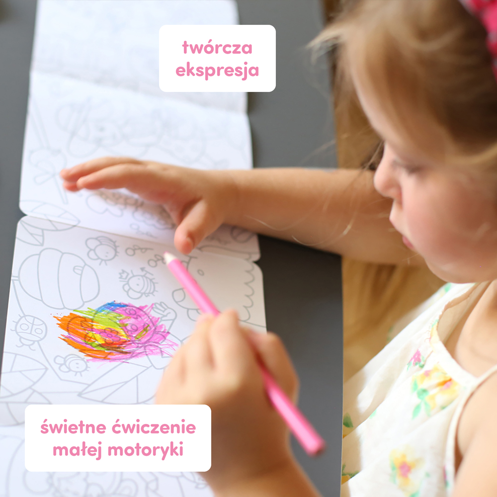 ćwiczenie małej motoryki z wróżkami