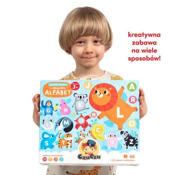 Duze puzzle Alfabet - nowa edycja wiosna 2024