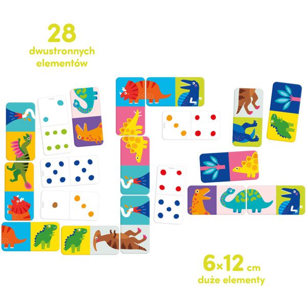 CzuCzu domino dinozaury