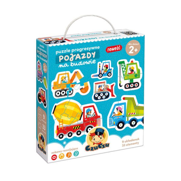 Puzzle progresywne <br> Pojazdy na budowie