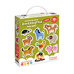 Puzzle do pary zwierzątka na wsi Czuczu