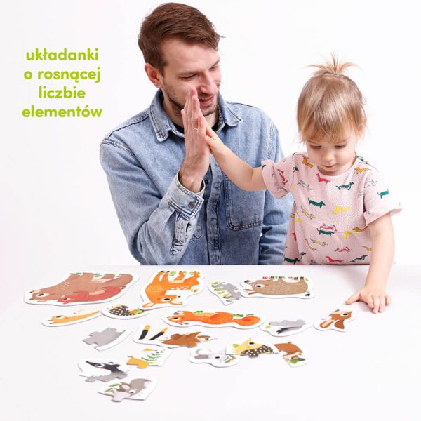 Zabawa z dzieckiem puzzle 2 lata
