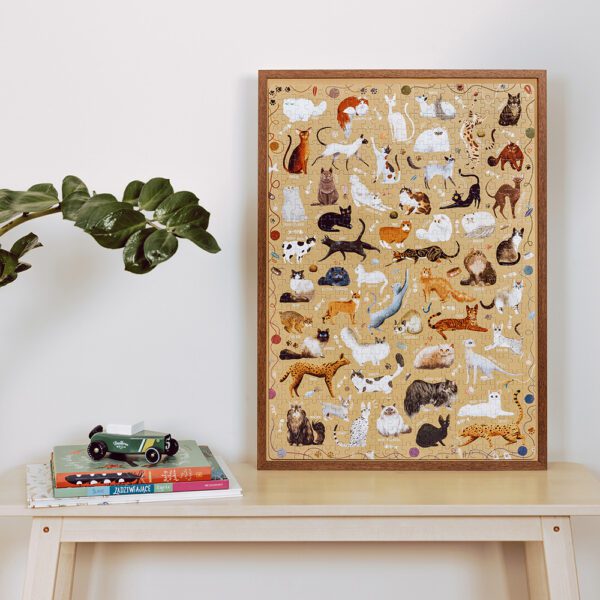 Puzzlove koty puzzle 500 elementów do ukladania i do ramki