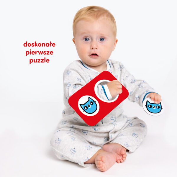 Puzzle kontrastowe </br> Do pary