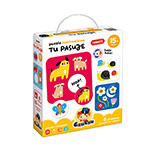 puzzle kontrastowe tu pasuje dla dzieci 15m+ miniatura