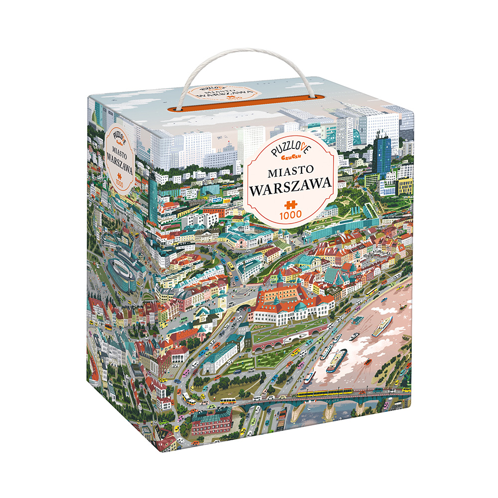 box przod Puzzlove CzuCzu miasto Warszawa