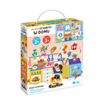 miniatura puzzle Co robimy w domu dla dzieci 2+ 3+