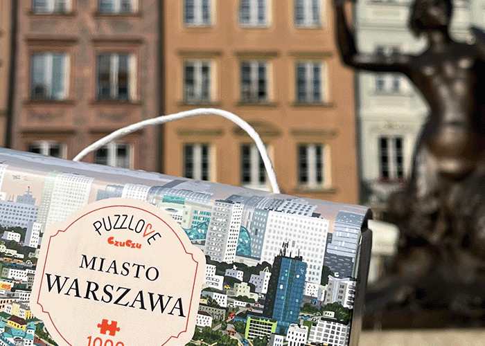 Puzzlove Miasto Warszawa puzzle 1000 elementow w Warszawie