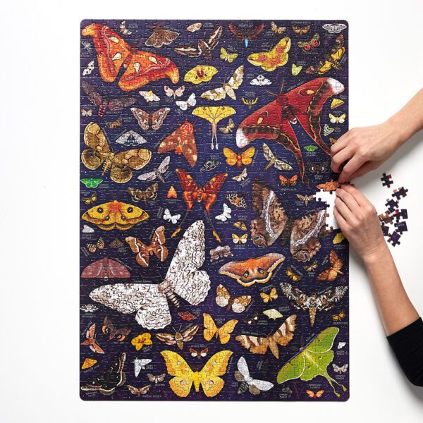 puzzle Puzzlove Cmy ukladanka widok z gory