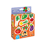 puzzle do pary Owoce i warzywa dla dzieci 18m+ miniaturka