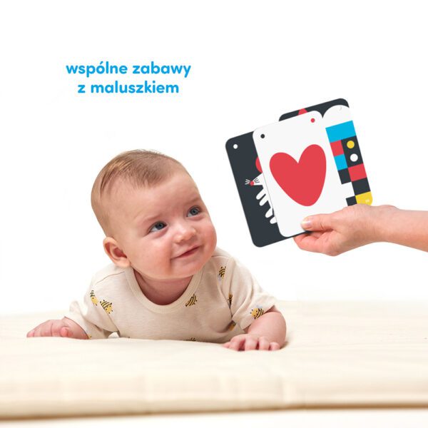 karty kontrastowe dla niemowlaka 0 3 miesiace