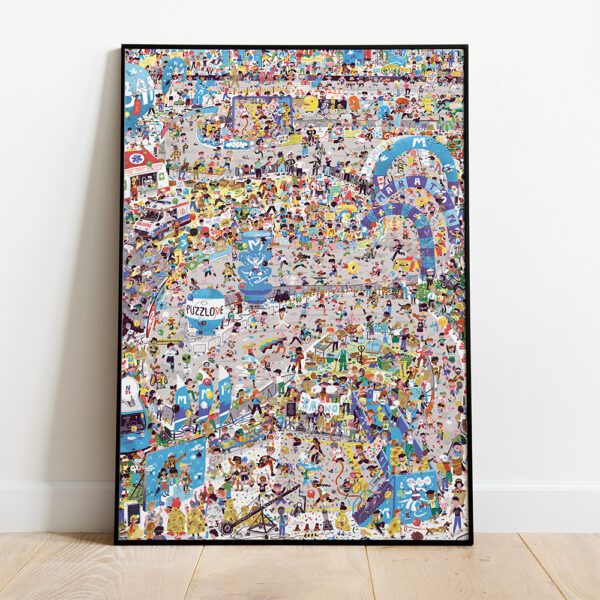 plakat Maraton jako dekoracja
