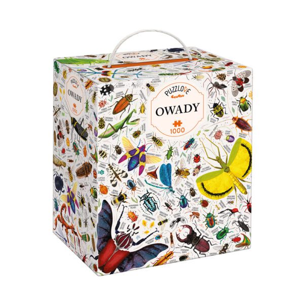 Puzzlove Owady puzzle 1000 elementow box przod