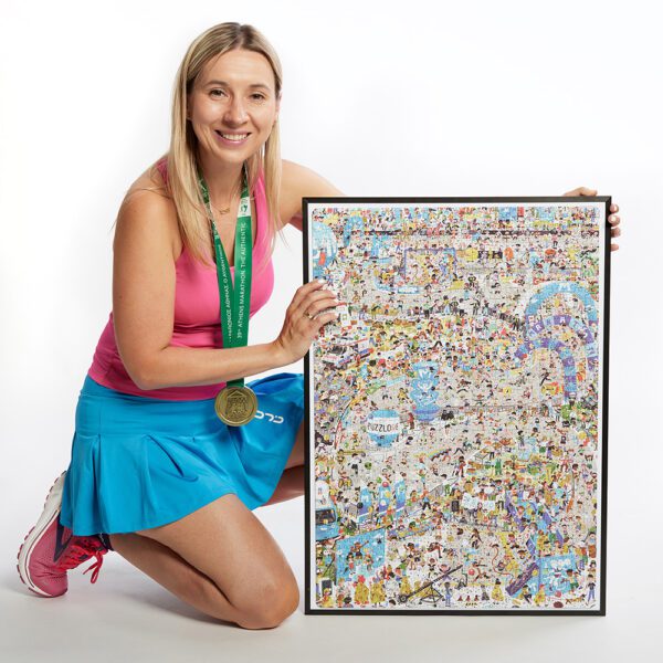 Puzzle Maraton dla fanow biegania dla biegaczy