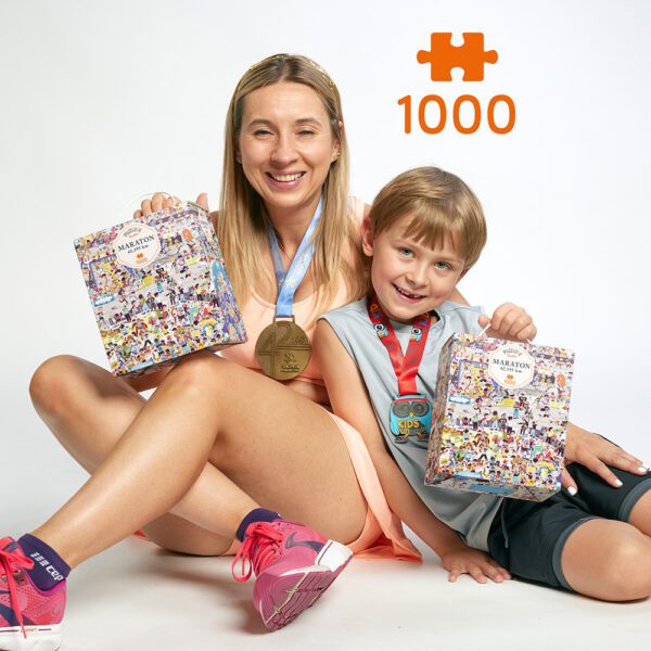 puzzle Maraton rodzinne i dla doroslych 1000 elementow