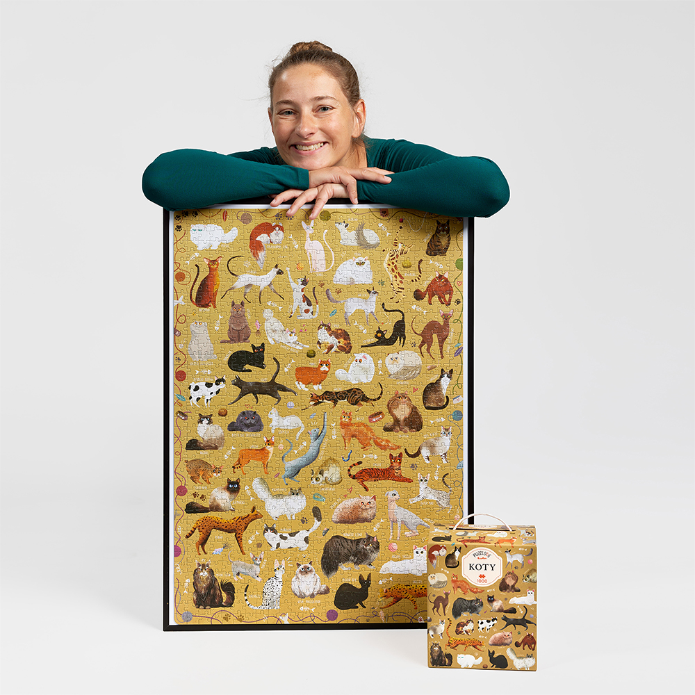 Puzzlove Koty 1000 elementow - puzzle dla milosnikow kotow