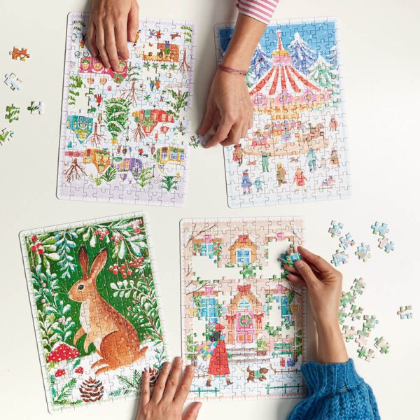 Puzzlove Zima - puzzle na prezent Boze narodzenie dla doroslych i dla dzieci