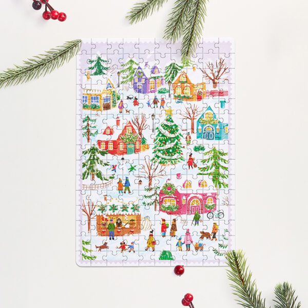 puzzle 150 elementow prezent na swieta puzzle rodzinne