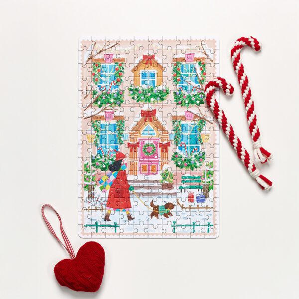 puzzle zimowe swiateczne pomysl na preznet na swieta dla doroslych