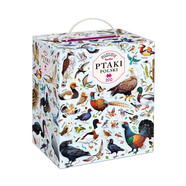 Puzzlove Ptaki Polski 200 elementow box front