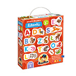 Puzzle do pary Literki miniatura