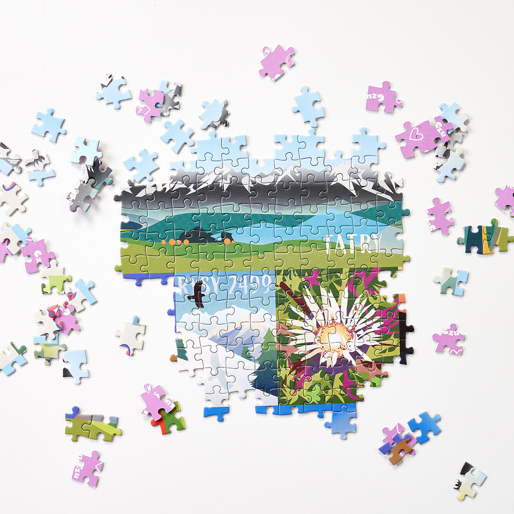fragment Puzzlove Gory ukladanka 1000 elementow