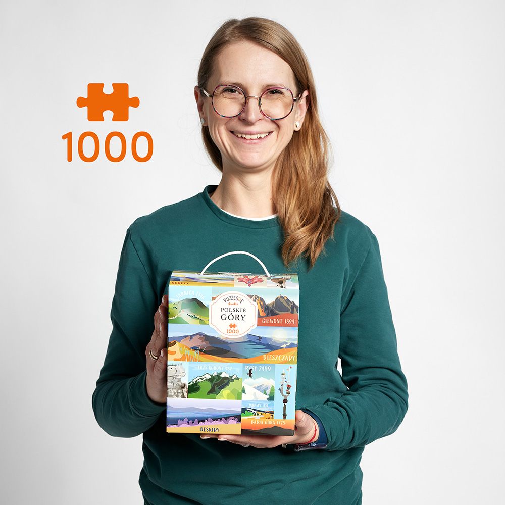 Puzzlove puzzle dla niej dla niego dla milosnika gor na prezent