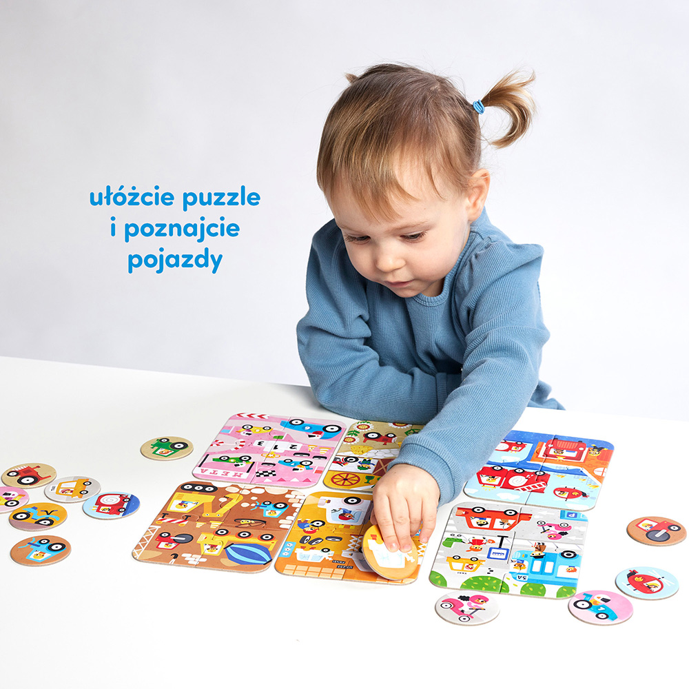 Puzzle Pojazdy </br>Małe i duże - obrazek 2