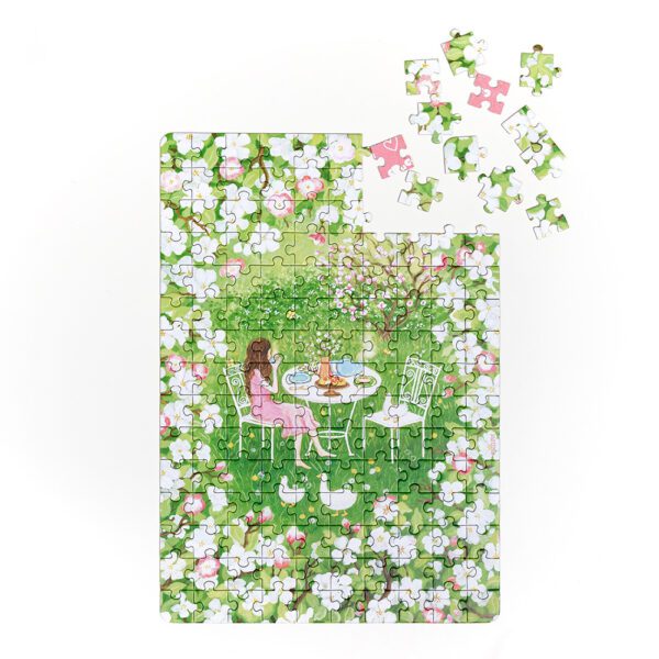 puzzle kwitnące jabłonie