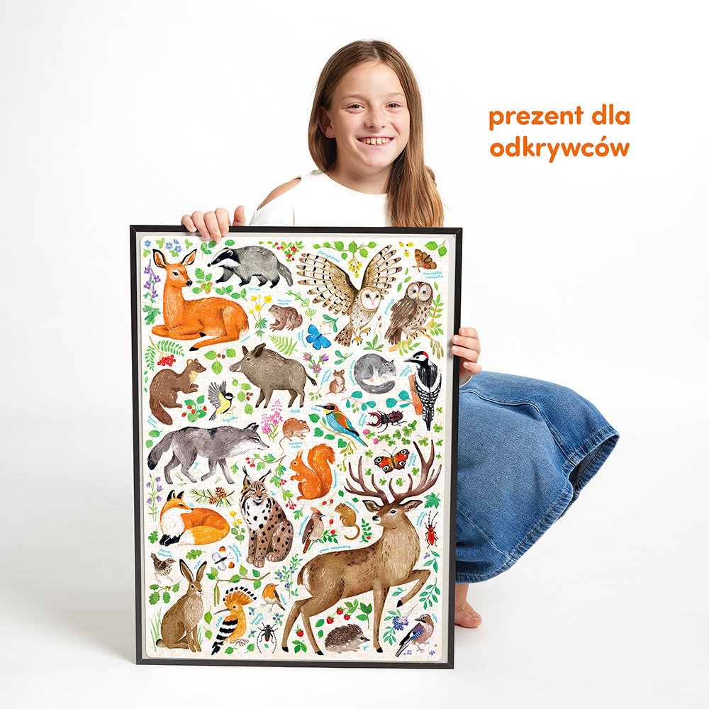 puzzle na prezent dla fana przyrody