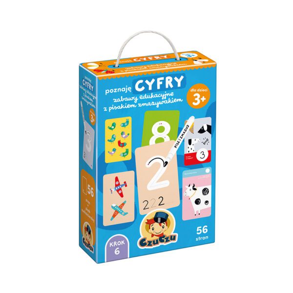 box front nowe Cyfry z pisakiem zmazywakiem