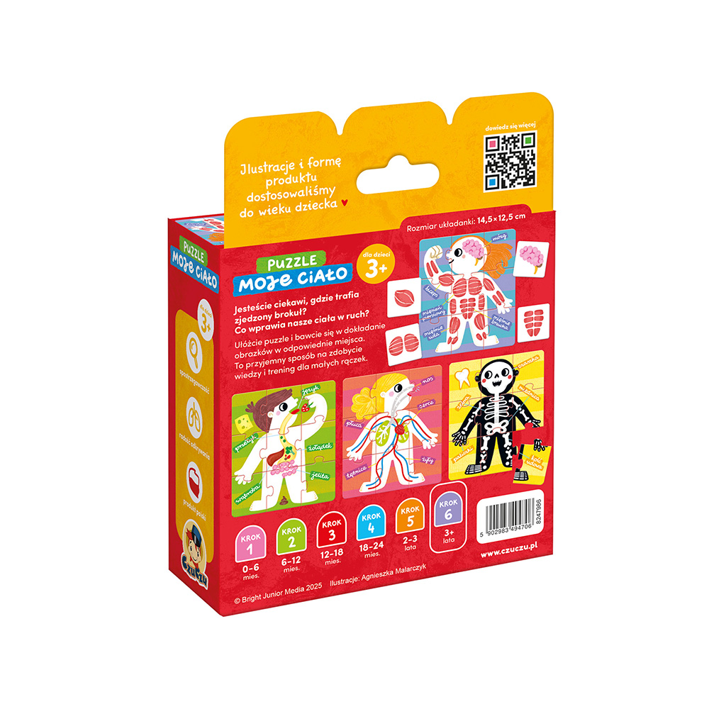 Puzzle Moje ciało - obrazek 3