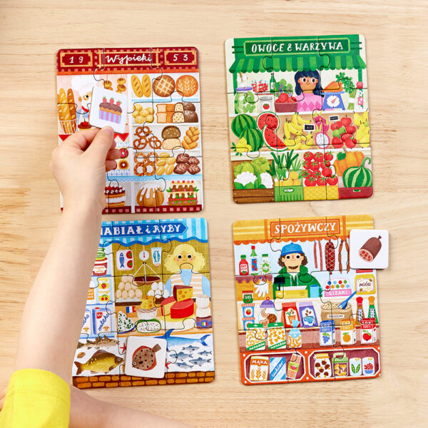 Puzzle Na zakupy
