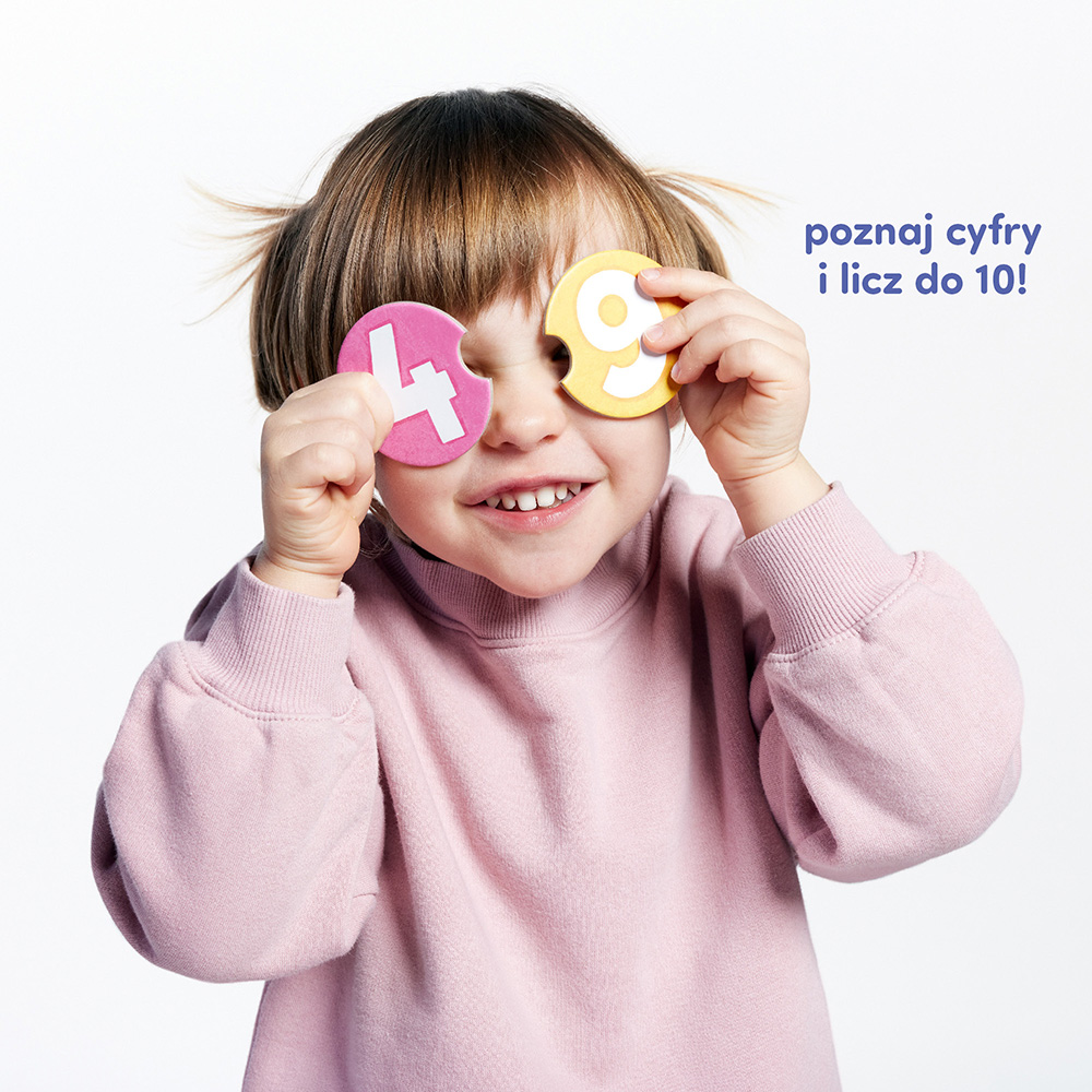 Puzzle z dziurką </br>Pociąg z cyferkami - obrazek 5
