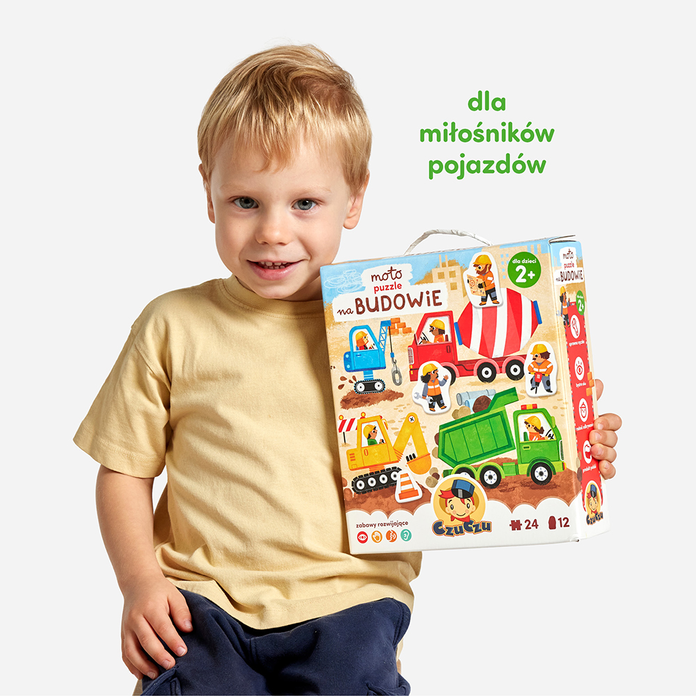 Moto puzzle </br>Na budowie - obrazek 2