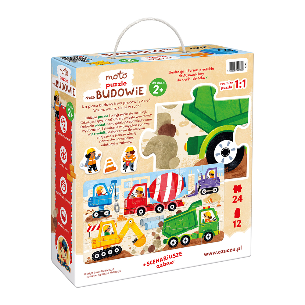 Moto puzzle </br>Na budowie - obrazek 7